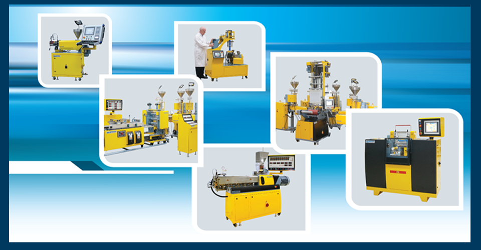 polymer processing machines for lab and plant applications