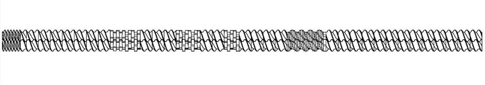 co-rotating screws for most thermoplastic resins